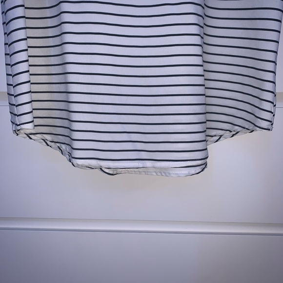 Faded Glory Striped Tank Top Black and White Women’s Medium (8-10) Horizontal - Picture 8 of 8